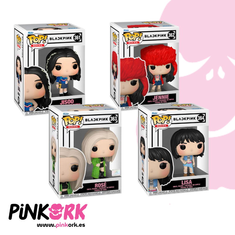Funko Rocks: Black Pink Bundle of 4