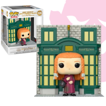 Funko POP! Harry Potter: Diagon Alley Assemble - Flourish & Blotts  Storefront with Ginny 139