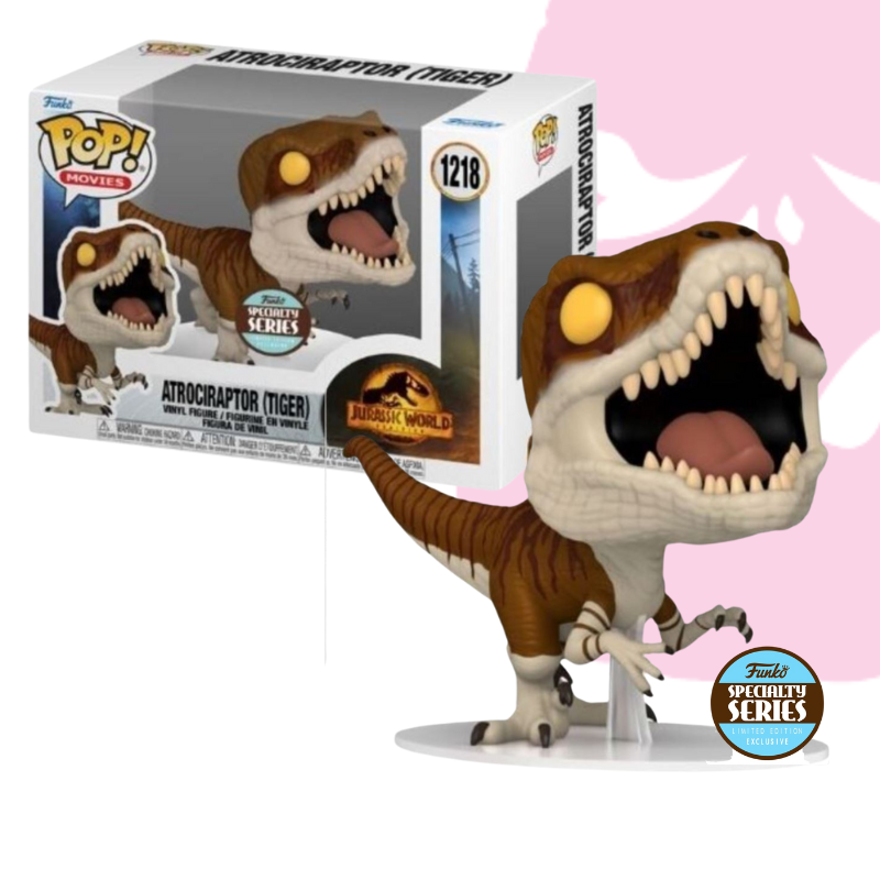 Funko POP! Jurassic World Dominion Atrociraptor 1218 (Tiger)