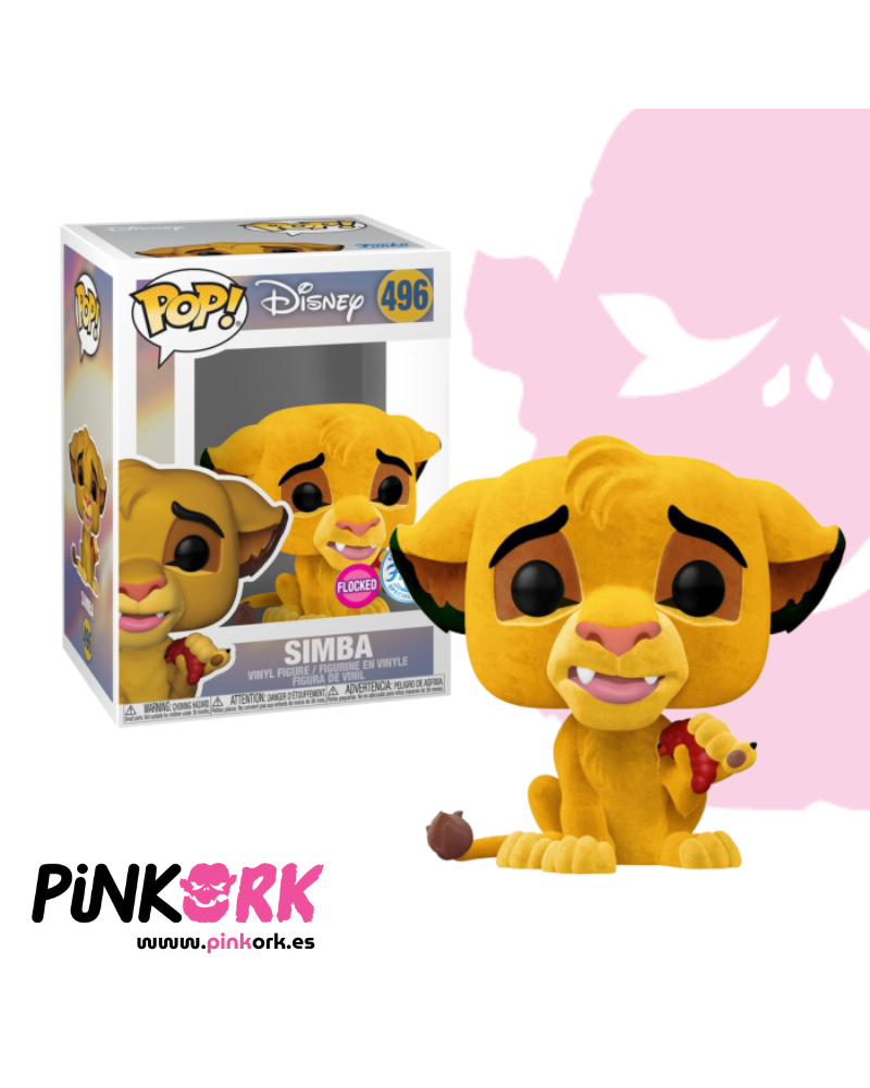 Funko Disney Simba 496 Flocked SE