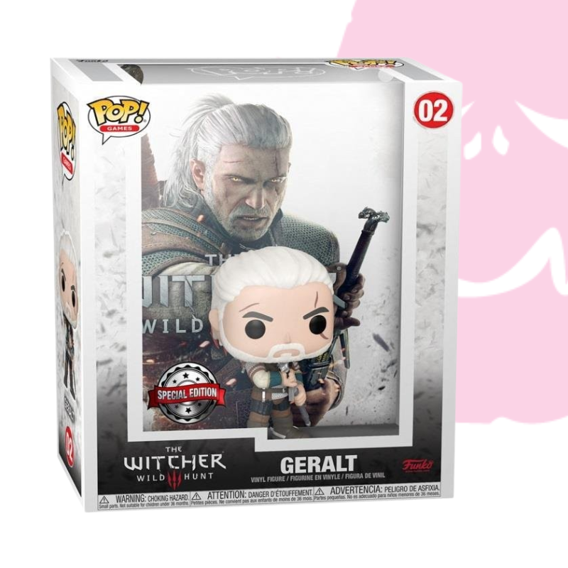 Funko POP! Game Covers: The Witcher 3 - Geralt 02