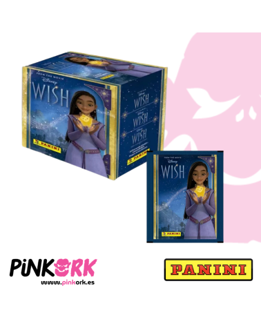 Caja 50 Sobres Disney Wish Panini
