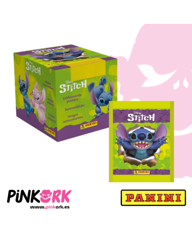 Caja 36 Sobres Stitch Sticker Collection Panini
