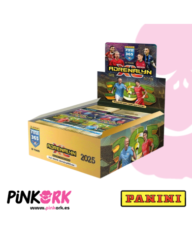 Caja 10 Sobres Fifa 365 Adrenalyn XL Fat Packs Panini