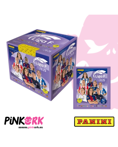 Caja 50 Sobres Liga Femenina 2024/25 Panini