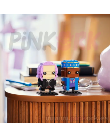 LEGO BrickHeadz Kingsley Shacklebolt y Nymphadora Tonks 40618