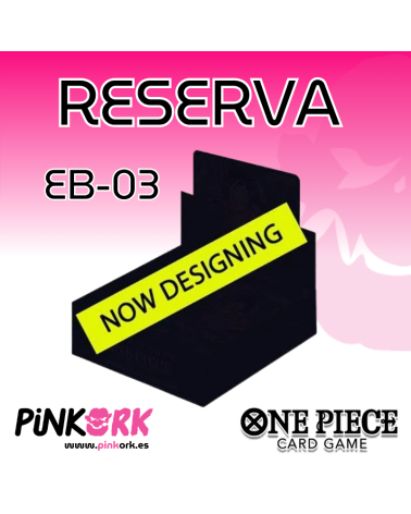 One Piece TCG - Booster 24 Sobres EB-03 Inglés Reserva