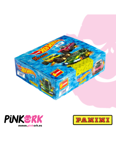 Caja 24 Sobres Hot Wheels Panini