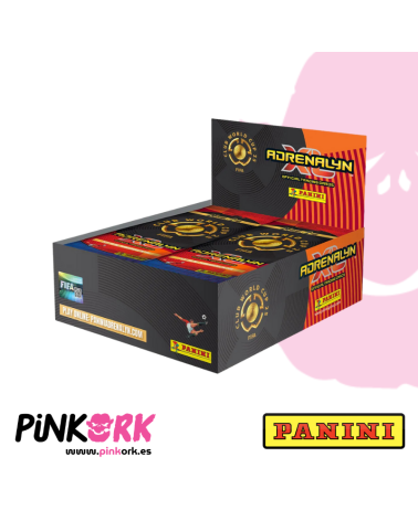 Caja 10 sobres FIFA Club World Cup 2025 Adrenalyn XL Fatpack Box Panini