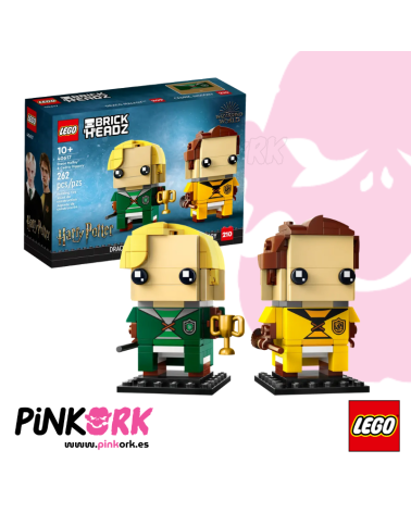 LEGO BrickHeadz Draco Malfoy y Cedric Diggory 40617