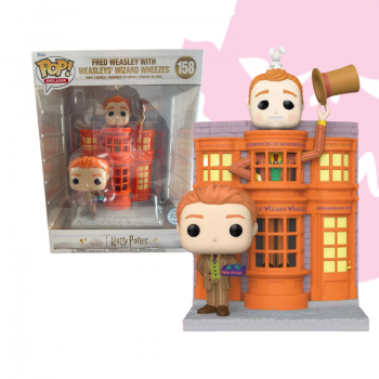Funko POP! Harry Potter: Fred Weasley with Weasleys' Wizard Wheezes 158