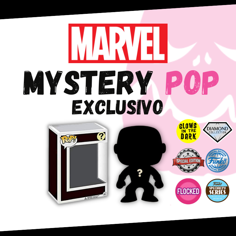 Mystery Pops - 1 Udad. Funko Pop! Marvel Exclusivo aleatorio