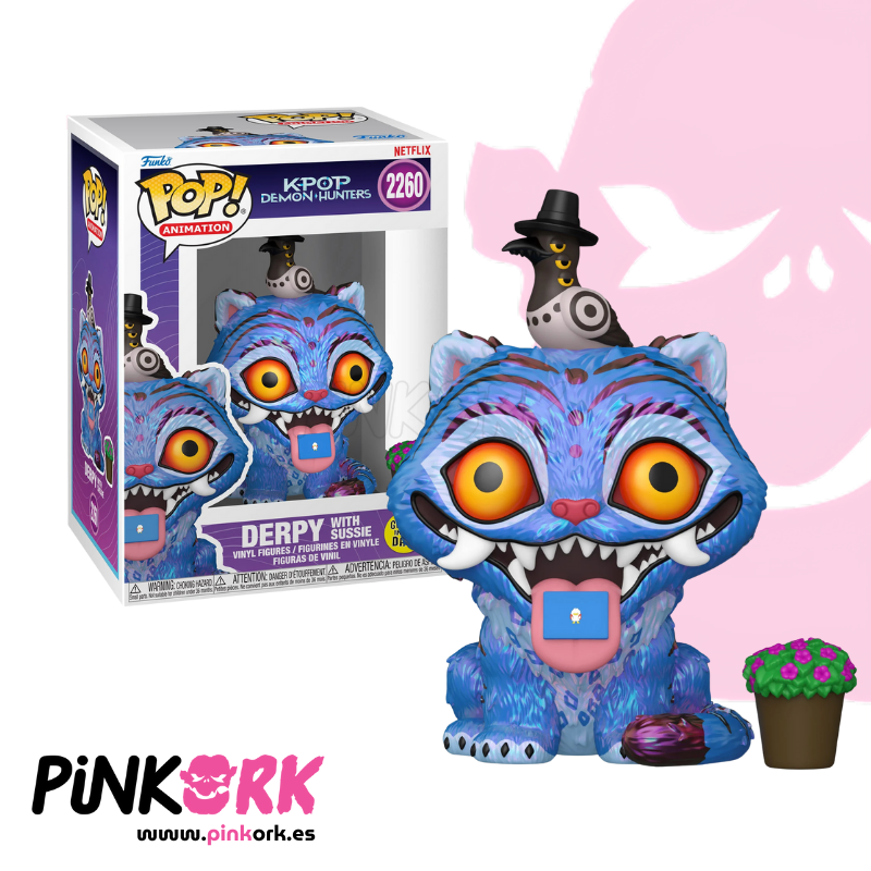 Funko KPop Demon Hunters Derpy with Susie 2260 GITD