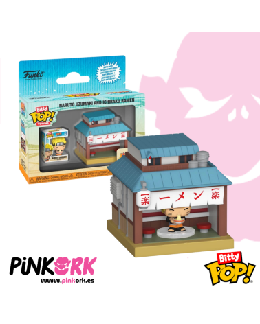 Funko BITTY Pop Towns Naruto Uzumaki and Ichiraku Ramen