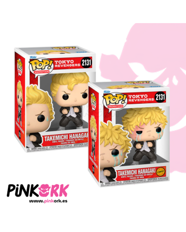 Funko Tokyo Revengers Takemichi Hanagaki 2131 & Chase Bundle