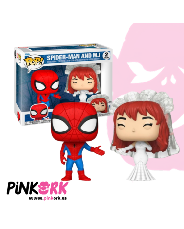 Funko Marvel Spider-Man and MJ 2 pack