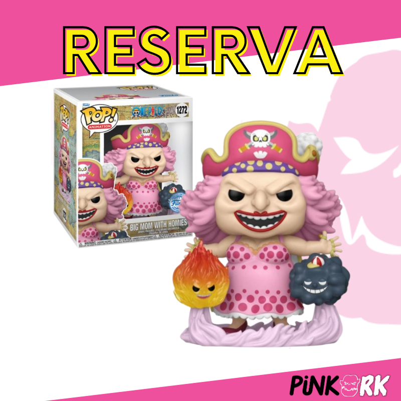 Funko POP! One Piece Big Mom with Homies 1272 Supersized