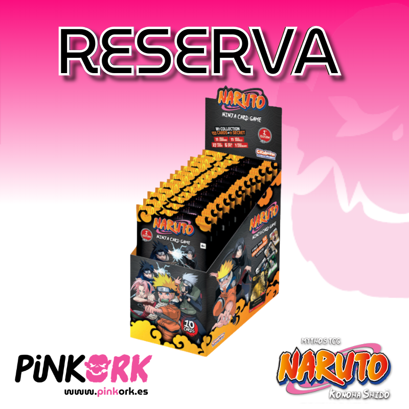Naruto Mythos TCG First set Booster Packs Reserva