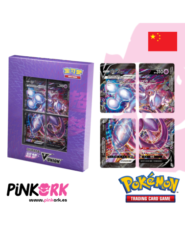 Pokemon TCG Mewtwo V-Union Chino