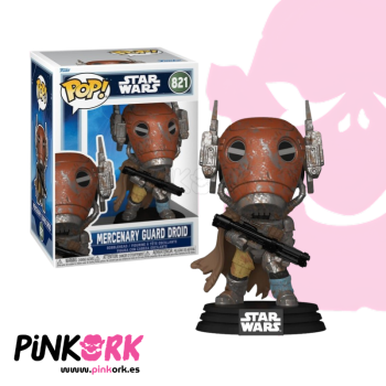 Funko Star Wars The Mandalorian and Grogu Mercenary Guard Droid 821