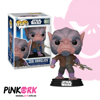 Funko Star Wars The Mandalorian and Grogu Zeb Orrelios 822