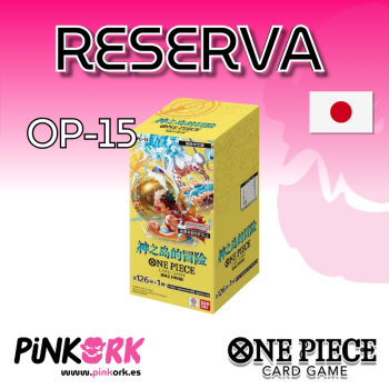 One Piece TCG OP-15 Booster Box Adventure on God´s Island Japonés Reserva