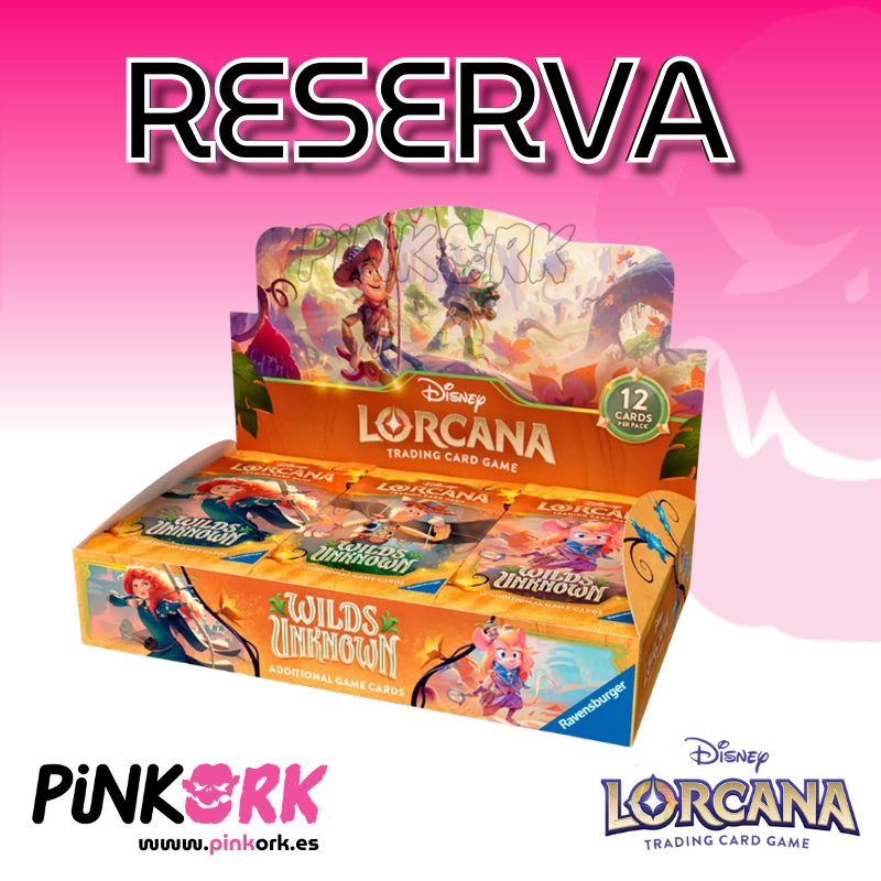 Disney Lorcana Wilds Unknown Chaper 12 Booster Box Reserva