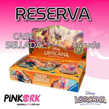 Disney Lorcana Wilds Unknown Chaper 12 CASE Reserva