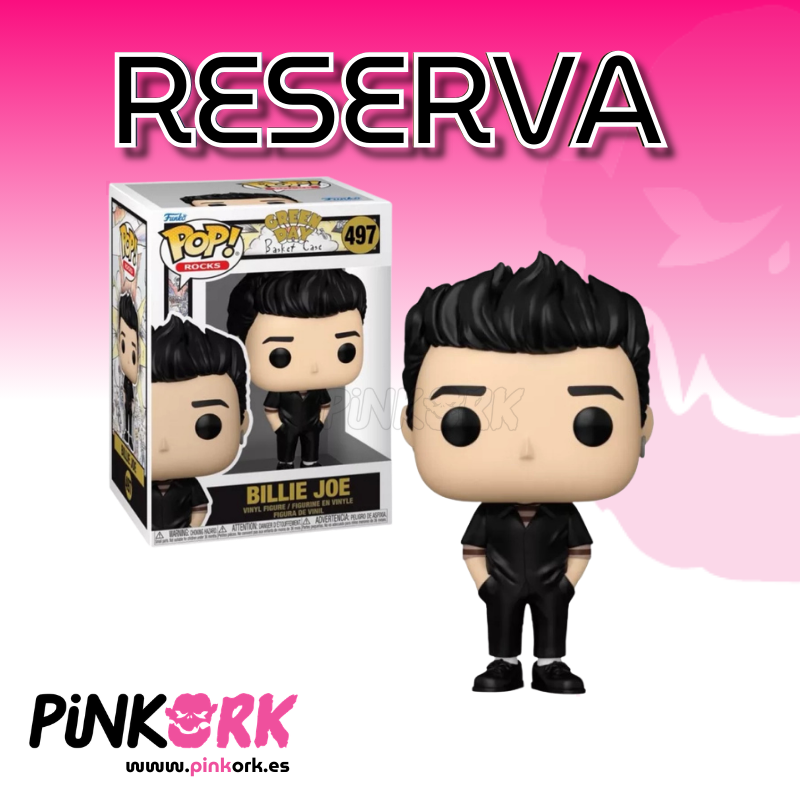 Funko Green Day Basket Case Billie Joe 497 Reserva