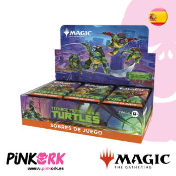 Magic The Gathering TMNT Play Booster Dislplay Español