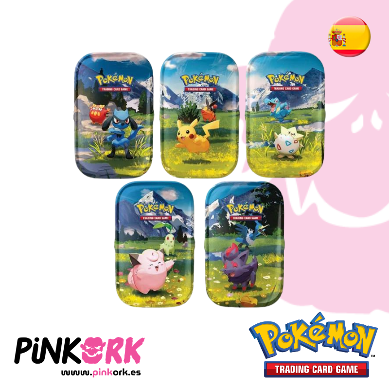 Pokemon TCG  Mini Lata Megaevolución Heroes ascendentes Español