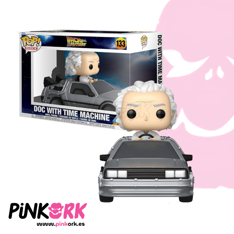 Funko Back to the Future Doc with Time Machine 133