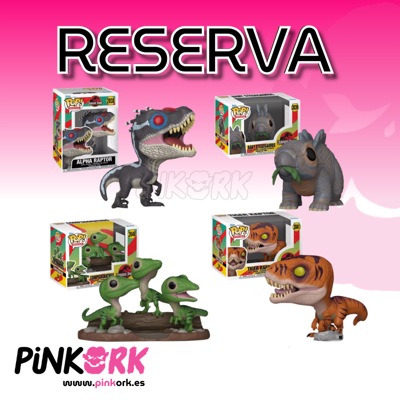 Funko Jurassic Park The Lost World Bundle of 4 Reserva