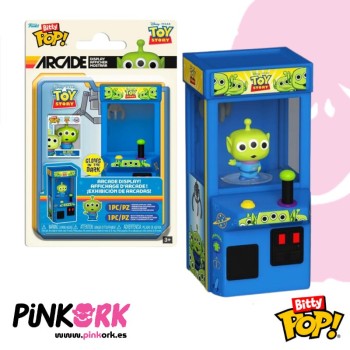 Funko BITTY POP Arcade Disney Toy Story Alien GITD