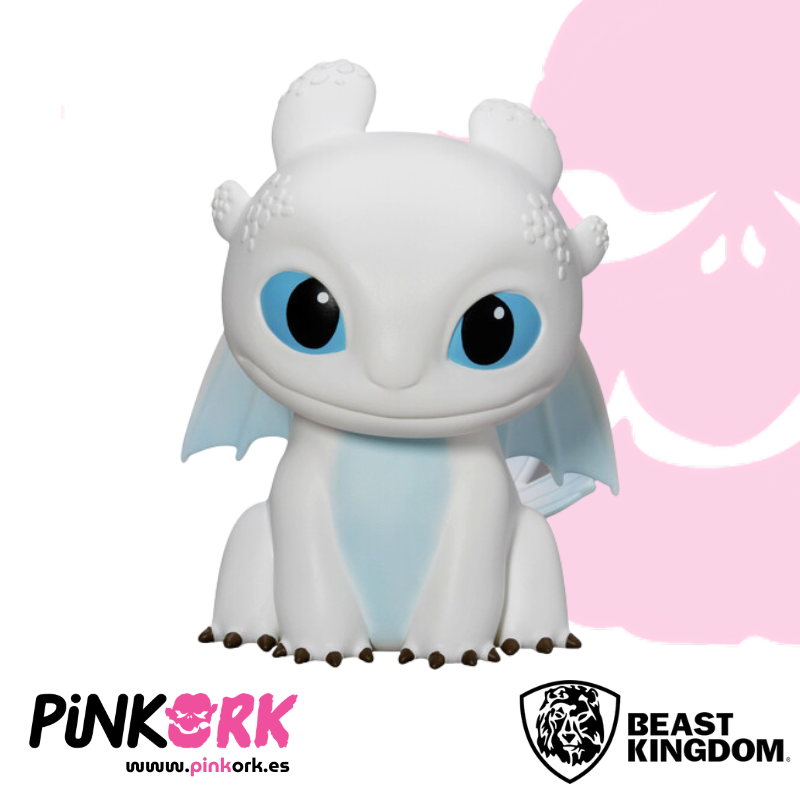 Figura Beast Kindom Light Fury Bank 12cm