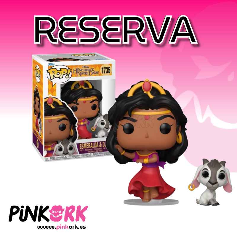 Funko Disney The Hunchback of Notre Dame Esmeralda & Djali 1735 Reserva