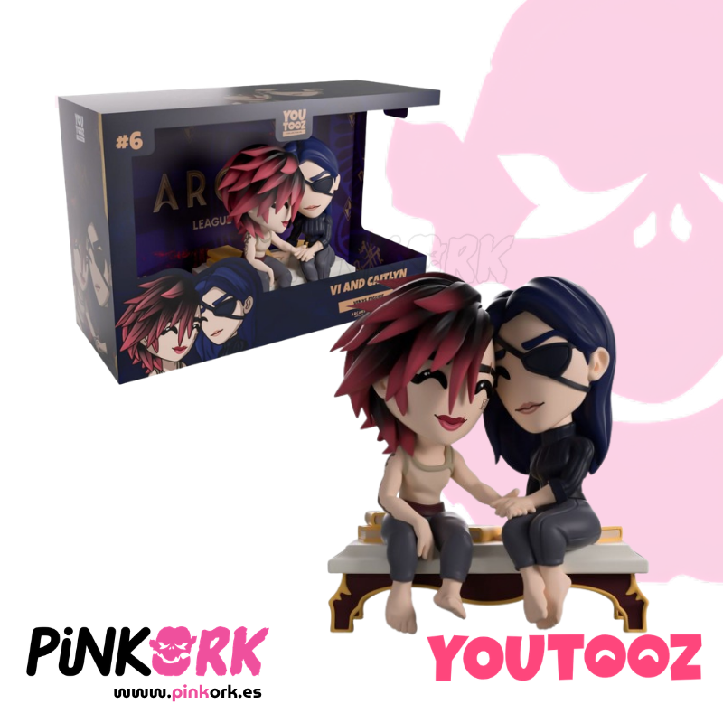 YouTooz Arcane Vi and Caitlyn 11 cm