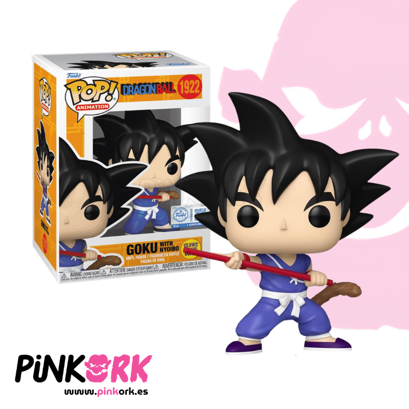 Funko Dragon Ball Goku with Nyoibo 1922 GITD