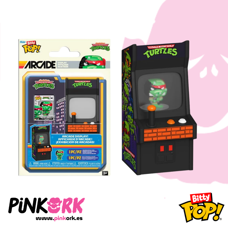 Funko BITTY POP Arcade Teenage Mutant Ninja Turtles