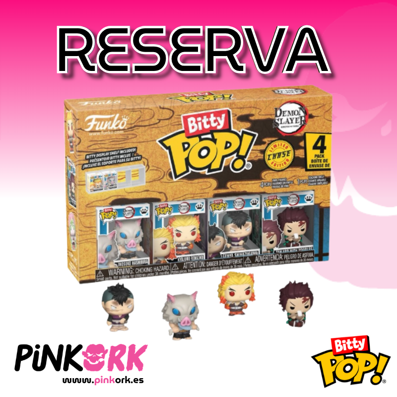 Funko Bitty Pop Demon Slayer Inosuke Reserva