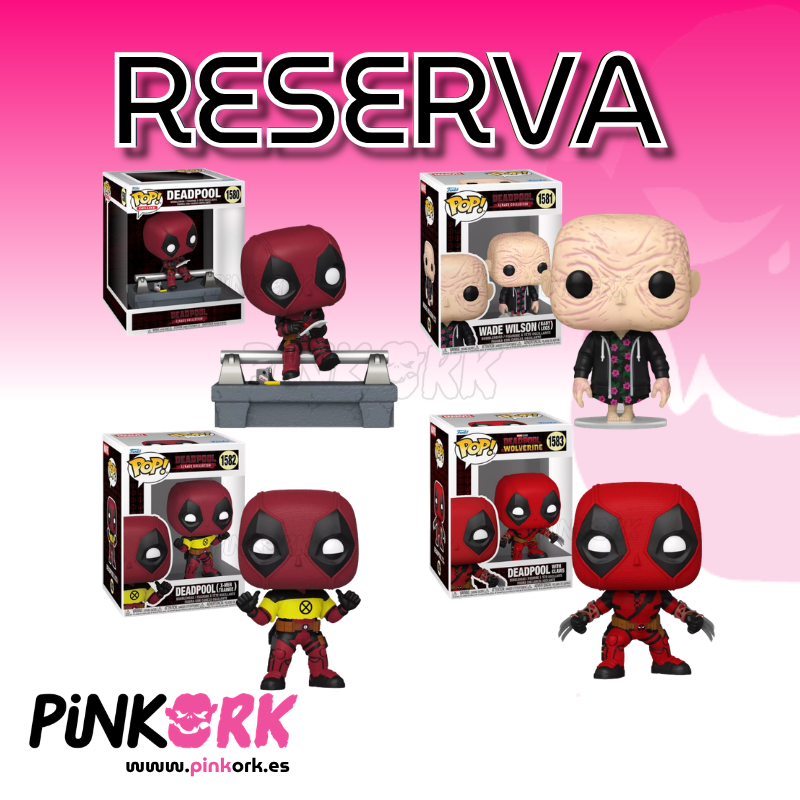 Funko Marvel Deadpool Bundle of 4 Reserva