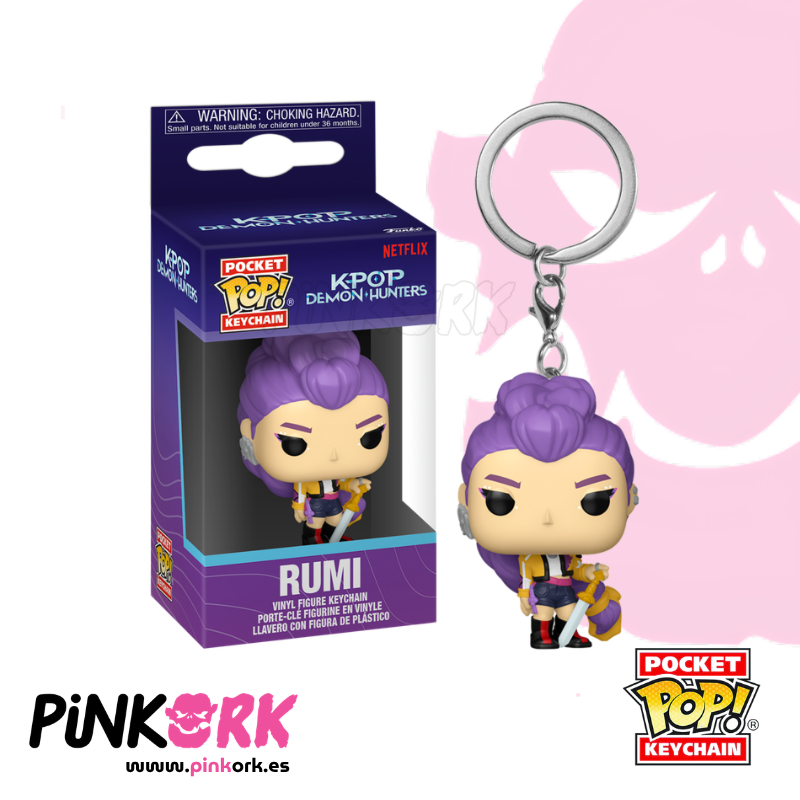 Funko KPop Demon Hunters Llavero Rumi