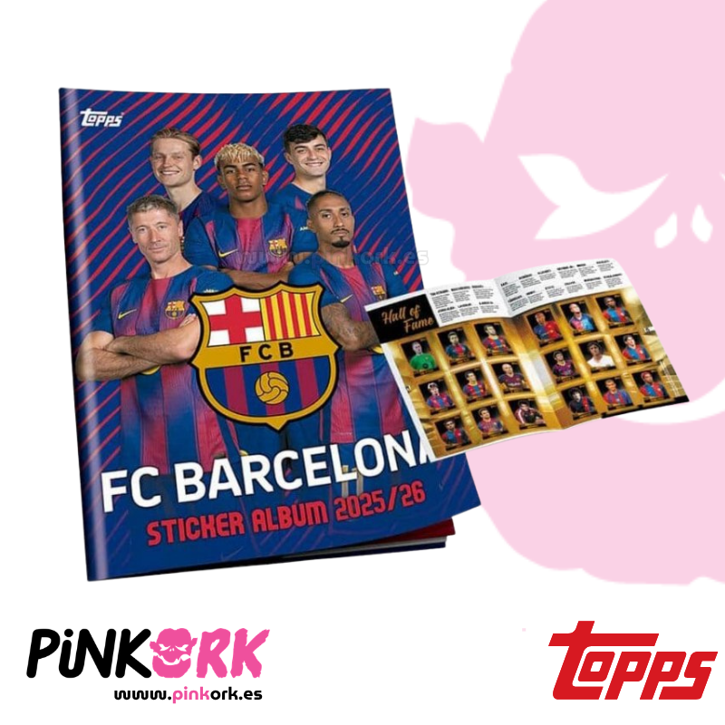 Topps Sticker Álbum FC Barcelona 2025/26