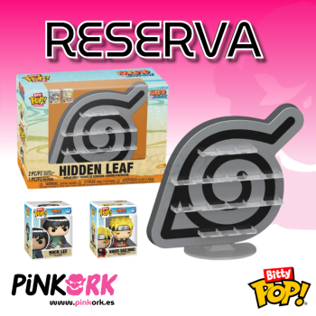 Funko BITTY Pop Display Naruto Hidden Leaf Reserva