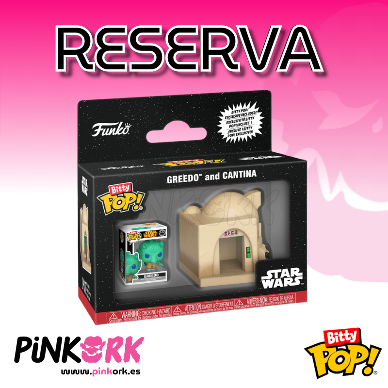 Funko Bitty Pop Town Star Wars Cantina Reserva