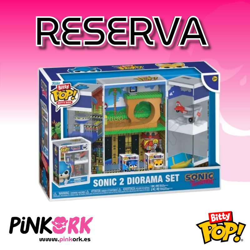 Funko Bitty Box Sonic 2 Diorama Set Reserva