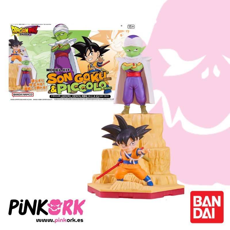 Figura Dragon Ball DAIMA MODEL KIT SON GOKU (MINI) & PICCOLO (MINI)