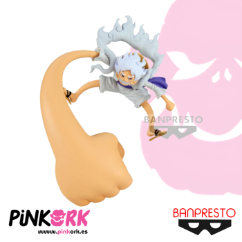 Figura One Piece Monkey D. Luffy Gear Five 12cm