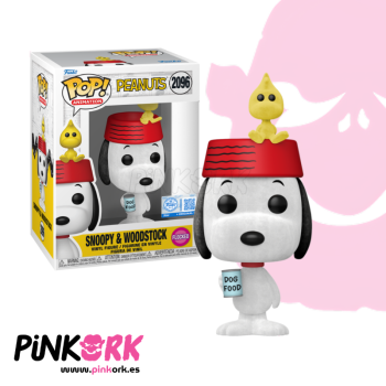 Funko Peanuts Snoopy & Woodstock Flocked 2096 SE