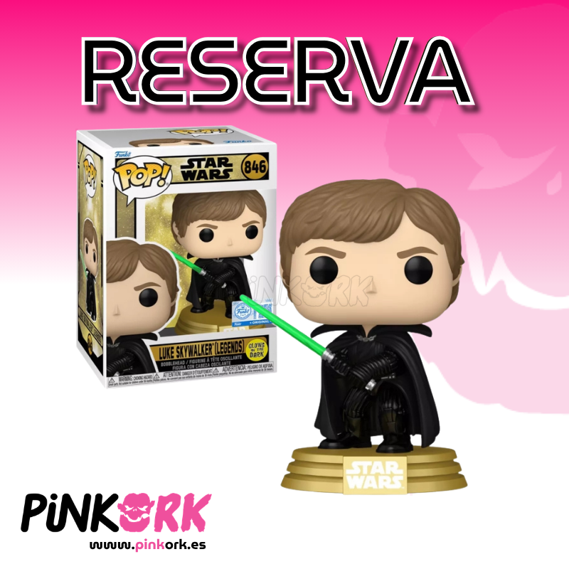 Funko Star Wars Luke Skywalker (Legends) GITD 846 SE Reserva